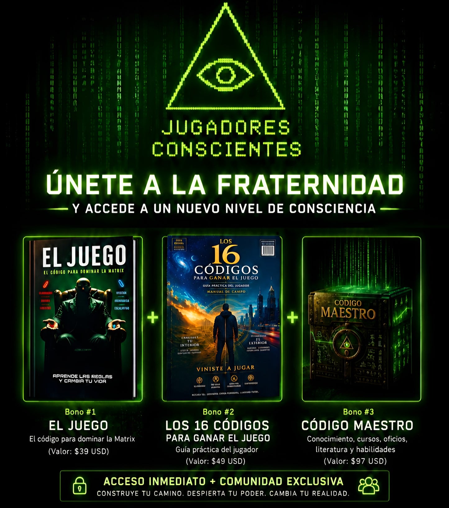 El Juego - Libro ebook Bienvenidos Jugadores Conscientes